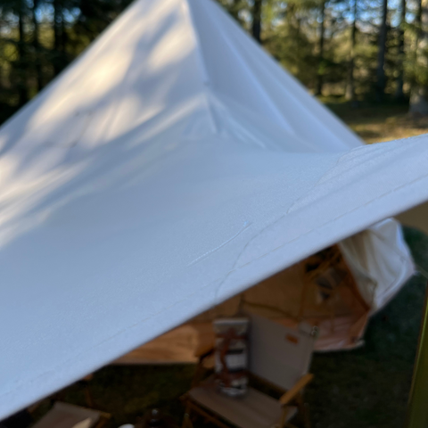 Sonnensegel aus Baumwolle