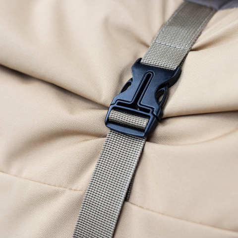 Retro-Rucksack mit Rolltop