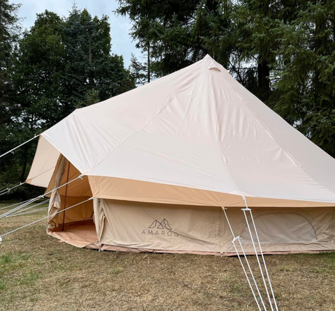Regenhülle für das Glamping Zelt