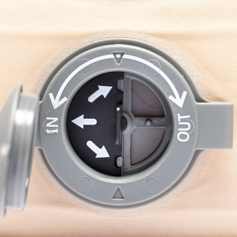 Selbstaufblasende Luftmatratze